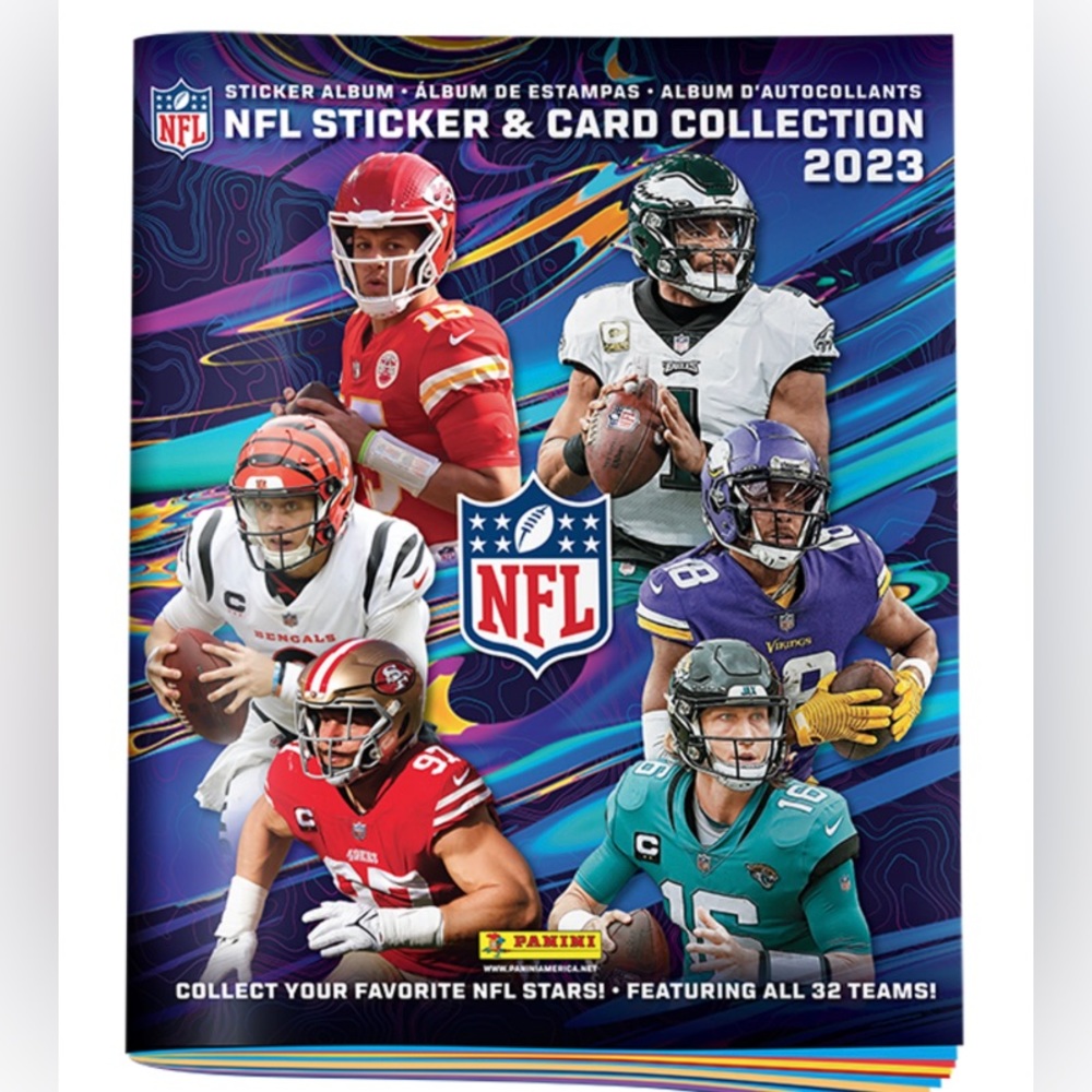 🌸 2023 New NFL Football Sticker & Card Album - Picture 3 of 3